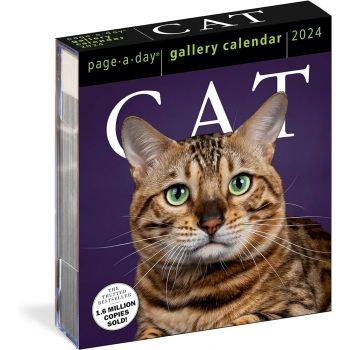 CAT PAGE-A-DAY GALLERY CALENDAR 2024