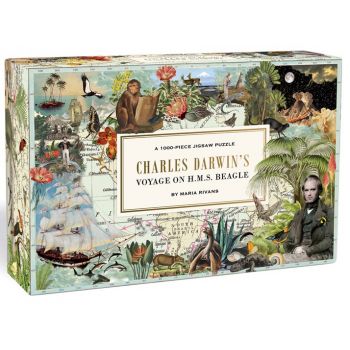 Charles Darwin`s Voyage on H.M.S. Beagle. A 1000 Piece Puzzle