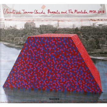 CHRISTO AND JEANNE-CLAUDE. Barrels and The Mastaba 1958-2018
