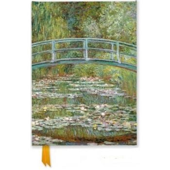 Claude Monet: Bridge over a Pond of Water Lilies (Foiled Journal)