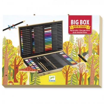 Комплект за рисуване Big Box Of Colors. /DJ09750/,  “Djeco“