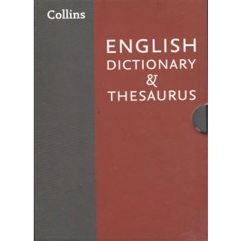 COLLINS ENGLISH DICTIONARY AND THESAURUS SLIPCASE SET