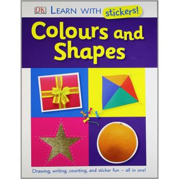 COLOURS AND SHAPES. “Learn With Stickers!“