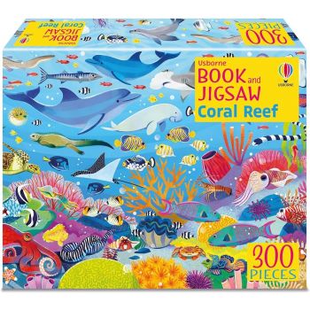 CORAL REEF. 300 Pieces. “Book and Jigsaw“