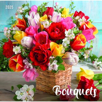 Bouquets 2025 /стенен календар/
