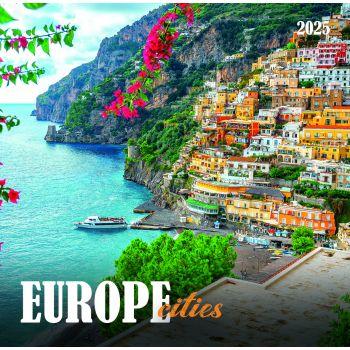 Europe cities 2025 /стенен календар/