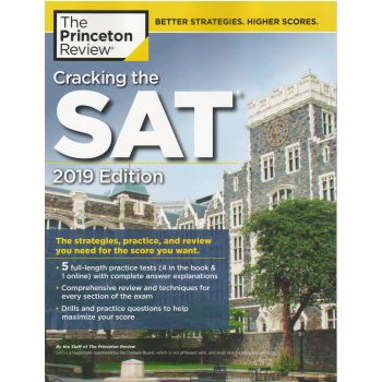 CRACKING THE SAT WITH 5 PRACTICE TESTS 2019