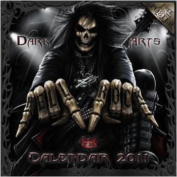 DARK ARTS 2011. /стенен календар: 30 х 30 см./