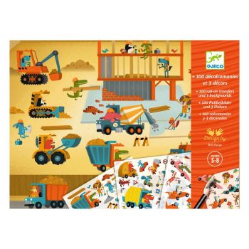 Декорация с ваденки: Превозни средства на улицата. Възраст: 5+ год. /DJ09357/