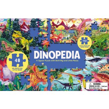 Dinopedia. A 180-piece Jigsaw Puzzle