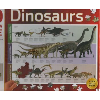 DINOSAURS: 500 Piece Jigsaw Puzzle