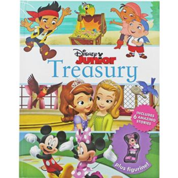 DISNEY JUNIOR TREASURY: Includes 6 Amazing Stories Plus Figurine!