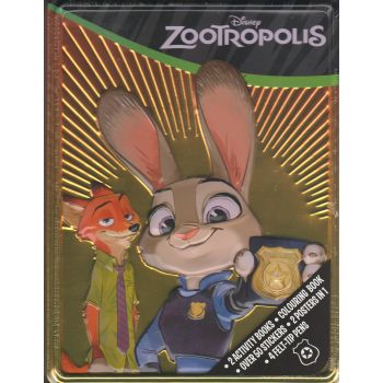 DISNEY ZOOTROPOLIS HAPPY TIN