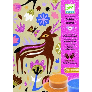 Комплект за рисуване с пясък Woodland Wonderland