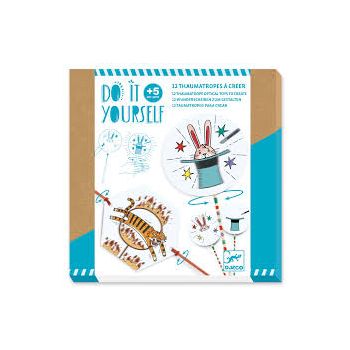 Комплект Направи си оптични играчки In The Circus. Възраст: +5 год. /DJ07944/, “Djeco“
