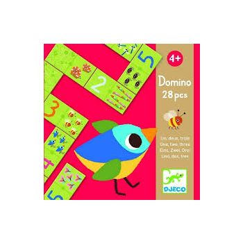 Пъзел Domino 1,2,3. 28 части. Възраст: +4 год. /DJ08168/, “Djeco“