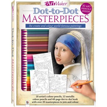 DOT-TO-DOT MASTERPIECES KIT. “Art Maker“