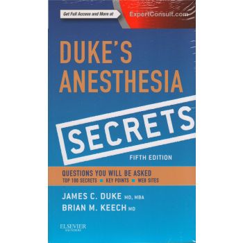 DUKE`S ANESTHESIA SECRETS, 5th Edition