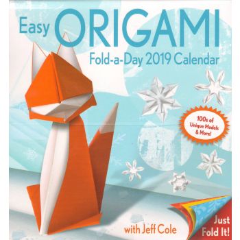 EASY ORIGAMI FOLD-A-DAY CALENDAR 2019