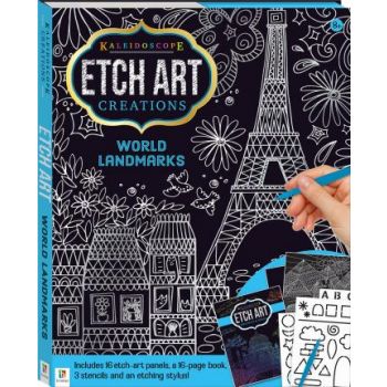 ETCH ART CREATIONS: World Landmarks. “Kaleidoscope“