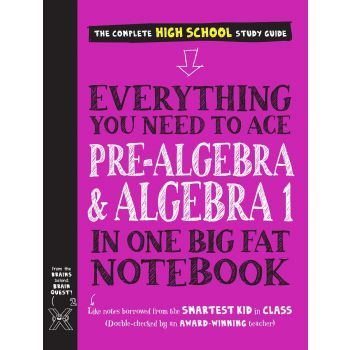 EVERYTHING YOU NEED TO ACE PRE-ALGEBRA AND ALGEBRA I IN ONE BIG FAT NOTEBOOK