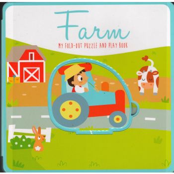 FARM. “My Fold-Out Puzzle and Play Book“