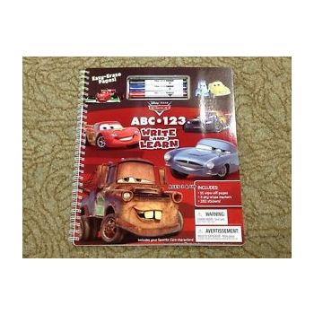 CARS ABC & 123 WRITE AND LEARN
