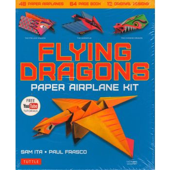 FLYING DRAGONS: Paper Airplane Kit