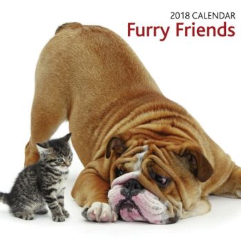 FURRY FRIENDS 2018. /стенен календар/