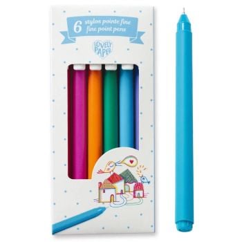 Гел химикалки с фин писец 6 бр. Възраст: 6+ год. /DD03778/