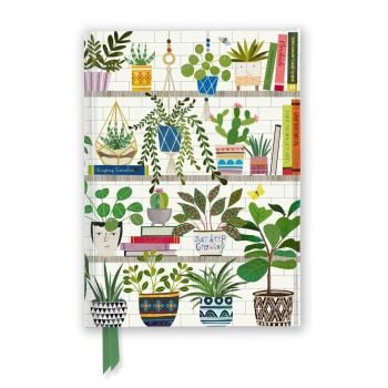Georgia Breeze: Books & Plants (Foiled Journal)