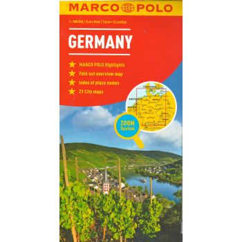 GERMANY. “Marco Polo Map“
