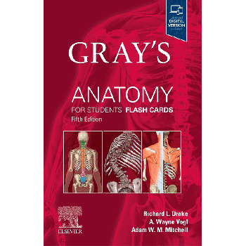 GRAY`S ANATOMY for Students Flash Cards, 5th Edition
