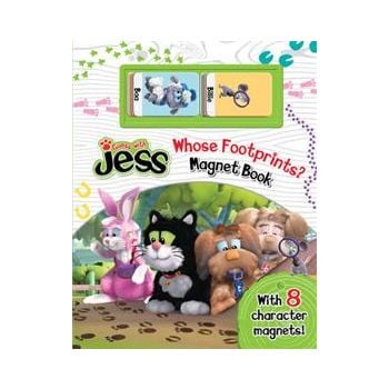 GUESS WITH JESS: Whose Footprints? Magnet Book