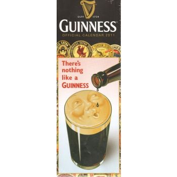 GUINNESS OFFICIAL 2011 CALENDAR./стенен календар