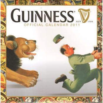 GUINNESS OFFICIAL 2011 CALENDAR. /стенен календа
