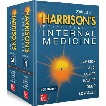 HARRISON`S PRINCIPLES OF INTERNAL MEDICINE, 20th Edition, Volume 1&2