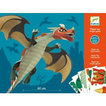 Хартиени играчки Giant Dragon. Възраст: 9-15 год. /DJ09677/, “Djeco“