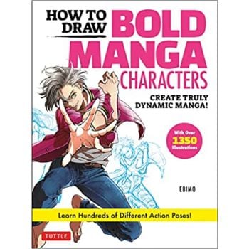 HOW TO DRAW BOLD MANGA CHARACTERS