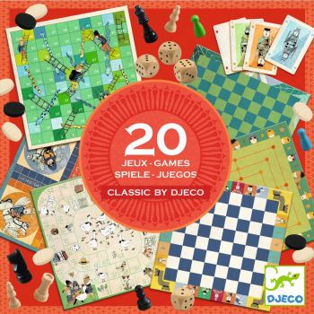 Игра 20 Traditional Games. Възраст: 6-99 год. /DJ05219/, “Djeco“