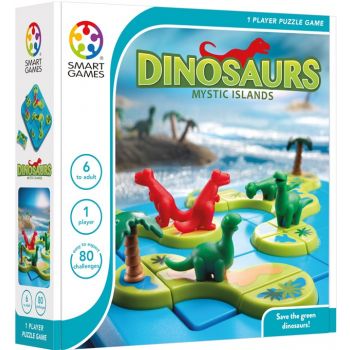 Игра Dinosaurs Mystic Islands. Възраст: 6+ год. /SG282/, “Smart Games“