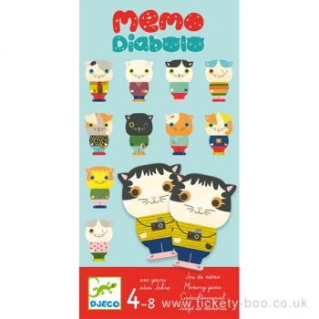 Игра Memo diabolo. Възраст 4+. /DJ08457/, “Djeco“