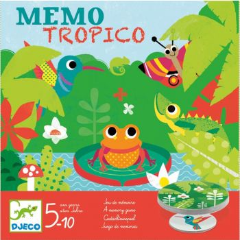Игра Memo Tropico. Възраст: 5-10 год. /DJ08444/, “Djeco“