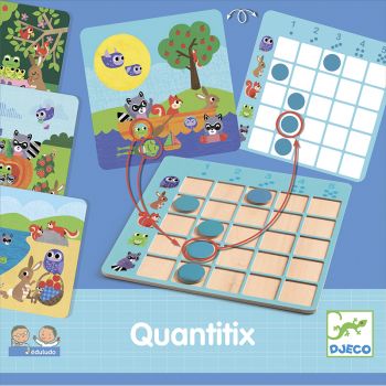 Игра образователна Quantitix. Възраст: 4-6 год. /DJ08358/ “Djeco“