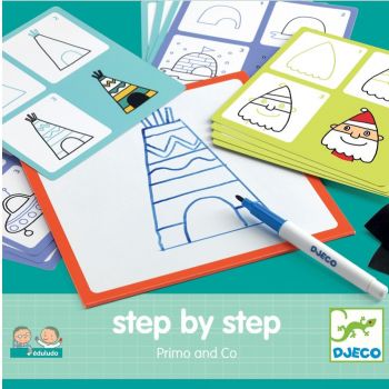 Игра образователна Step by Step. Primo. Възраст: 3-6 год. /DJ08323/, “Djeco“