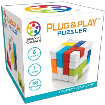 Игра Plug аnd Play Puzzler. Възраст: 6+ год. /SG502/, „Smart Games”