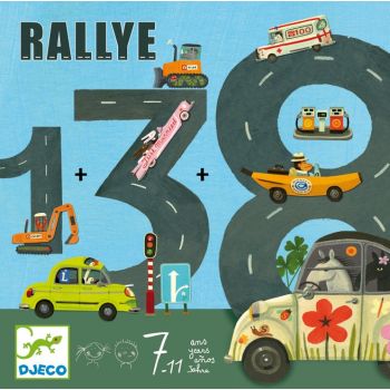 Игра Rallye. Възраст: 6-10 год. /DJ08461/, “Djeco“