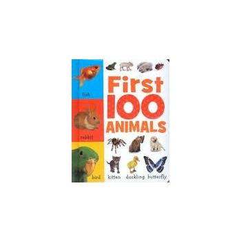 FIRST 100 ANIMALS: Mini Board Book
