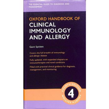 OXFORD HANDBOOK OF CLINICAL IMMUNOLOGY AND ALLERGY, 4th Edition