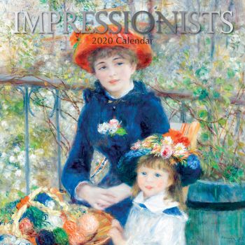 IMPRESSIONISTS 2020. /стенен календар/